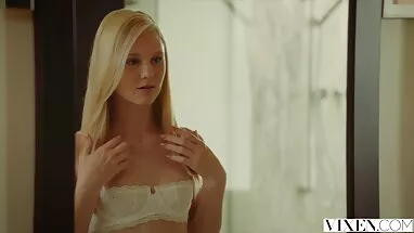 Hai Kylie Quinn phim set nhat bo chong nang dau yêu cô gái